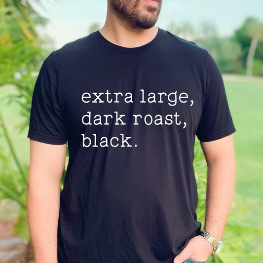 Custom Drink Order Men's T-Shirt - Black