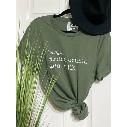 Custom Drink Order Women's Tee - Army Green